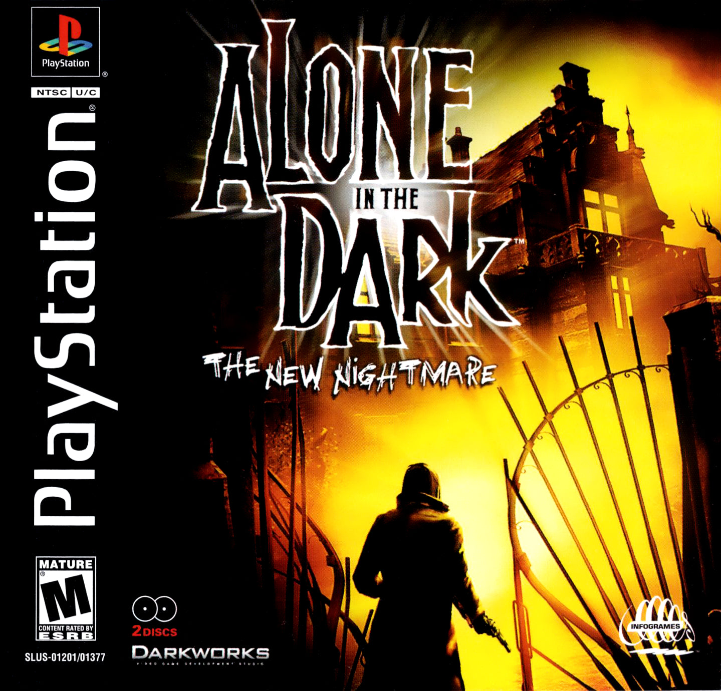 Alone in the Dark: The New Nightmare - PlayStation 1 (PS1) Game