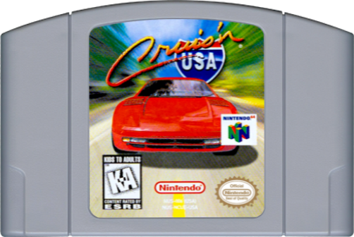 Cruis'n USA - Authentic Nintendo 64 (N64) Game Cartridge - YourGamingShop.com - Buy, Sell, Trade Video Games Online. 120 Day Warranty. Satisfaction Guaranteed.