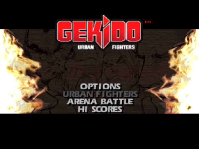 Gekido: Urban Fighters - PlayStation 1 (PS1) Game