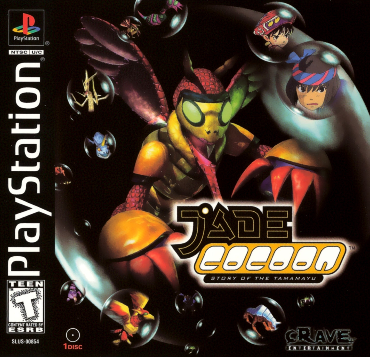 Jade Cocoon: Story of the Tamamayu - PlayStation 1 (PS1) Game