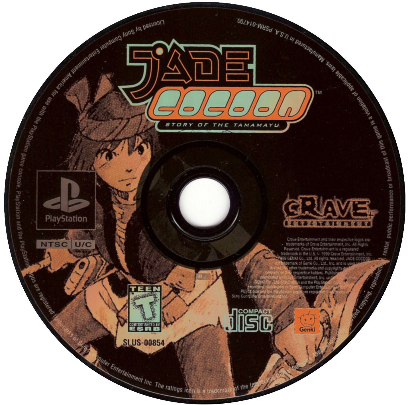 Jade Cocoon: Story of the Tamamayu - PlayStation 1 (PS1) Game