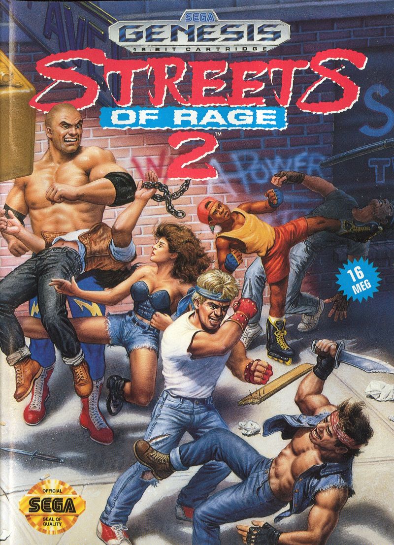 Streets of Rage 2 - Sega Genesis Game