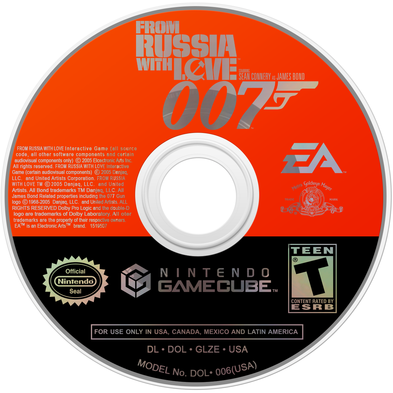 007: From Russia with Love - Nintendo GameCube Game