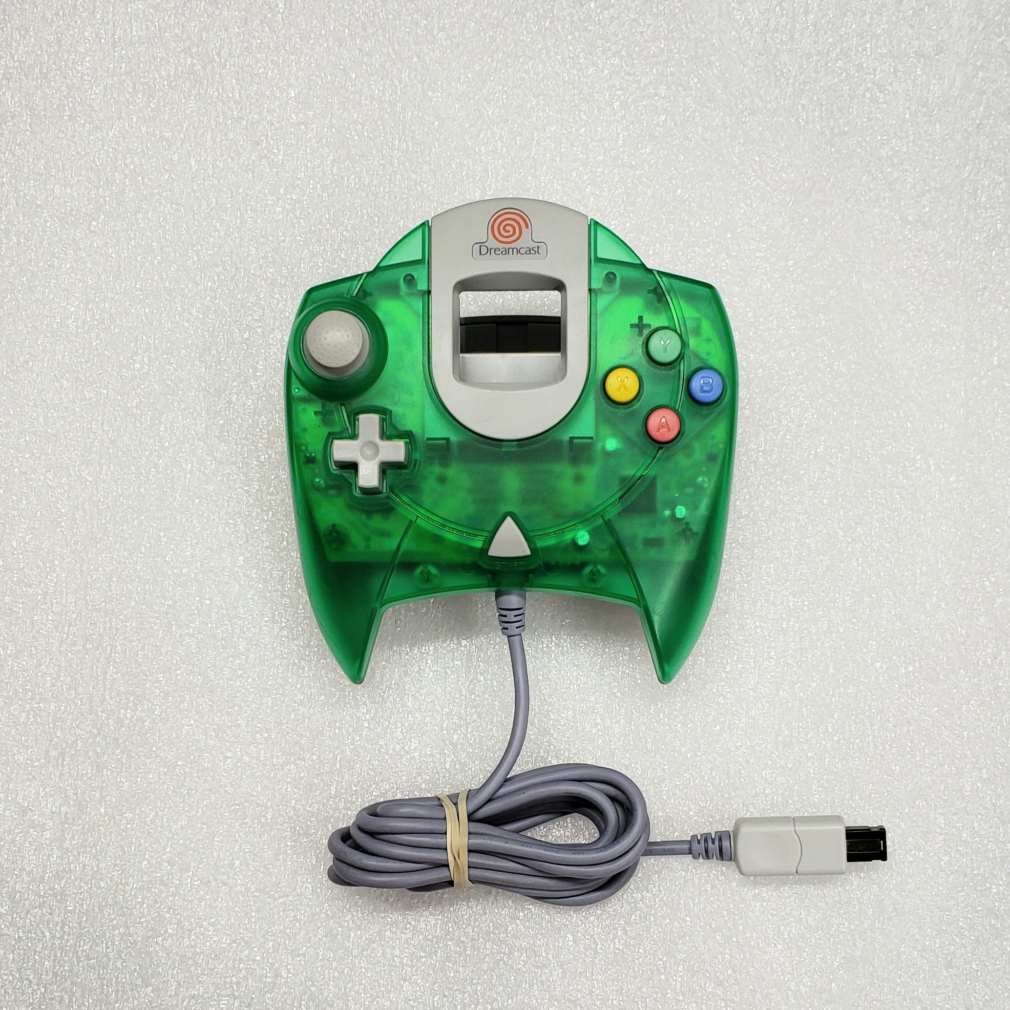 Sega Dreamcast Controller - Transparent Green - YourGamingShop.com - Buy, Sell, Trade Video Games Online. 120 Day Warranty. Satisfaction Guaranteed.