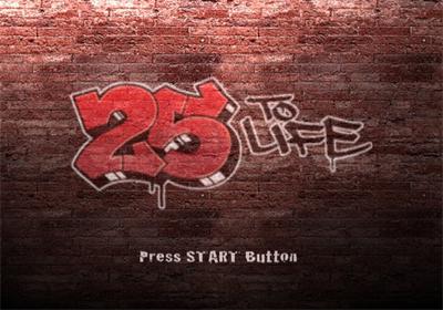 25 To Life - PlayStation 2 (PS2) Game
