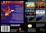 Aero the Acro-Bat - Super Nintendo (SNES) Game Cartridge