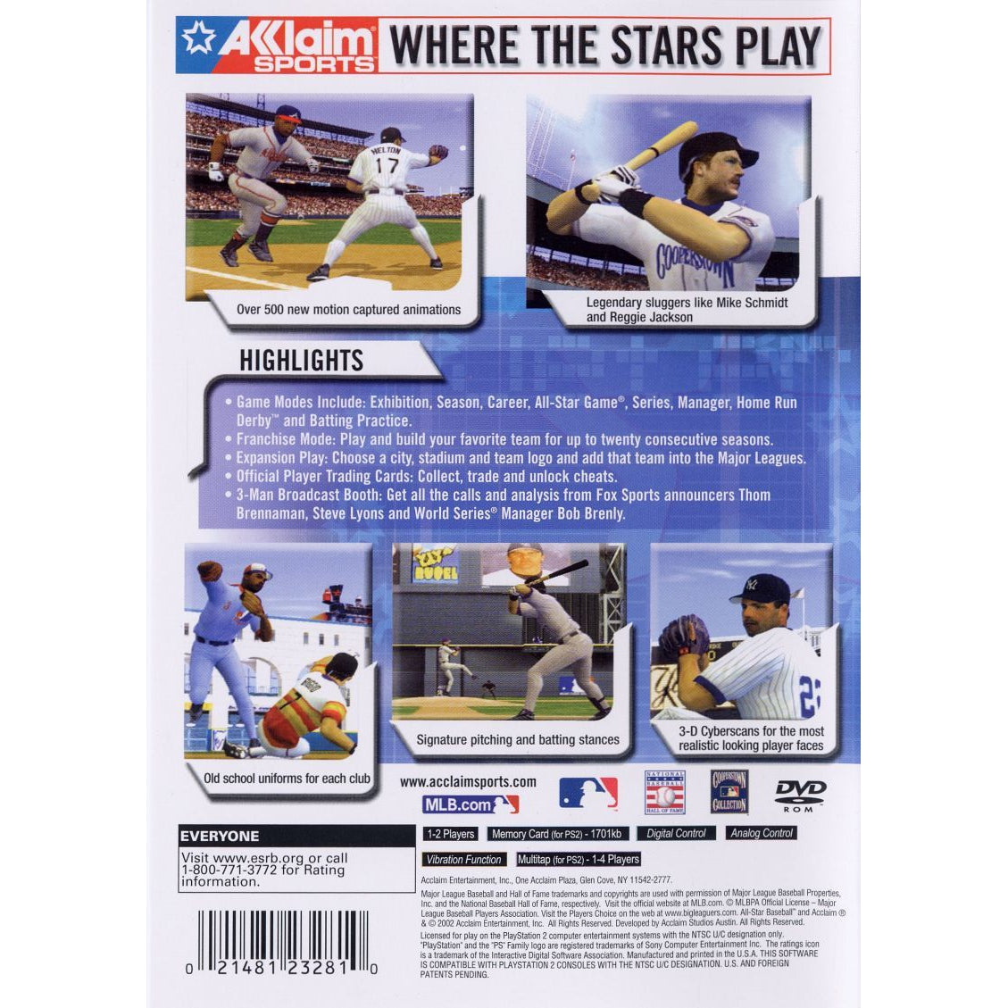 All-Star Baseball 2003 - PlayStation 2 (PS2) Game Complete - YourGamingShop.com - Buy, Sell, Trade Video Games Online. 120 Day Warranty. Satisfaction Guaranteed.