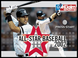 All-Star Baseball 2002 - Nintendo GameCube Game