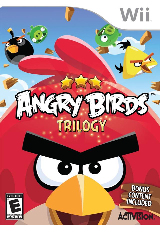 Angry Birds Trilogy - Nintendo Wii Game