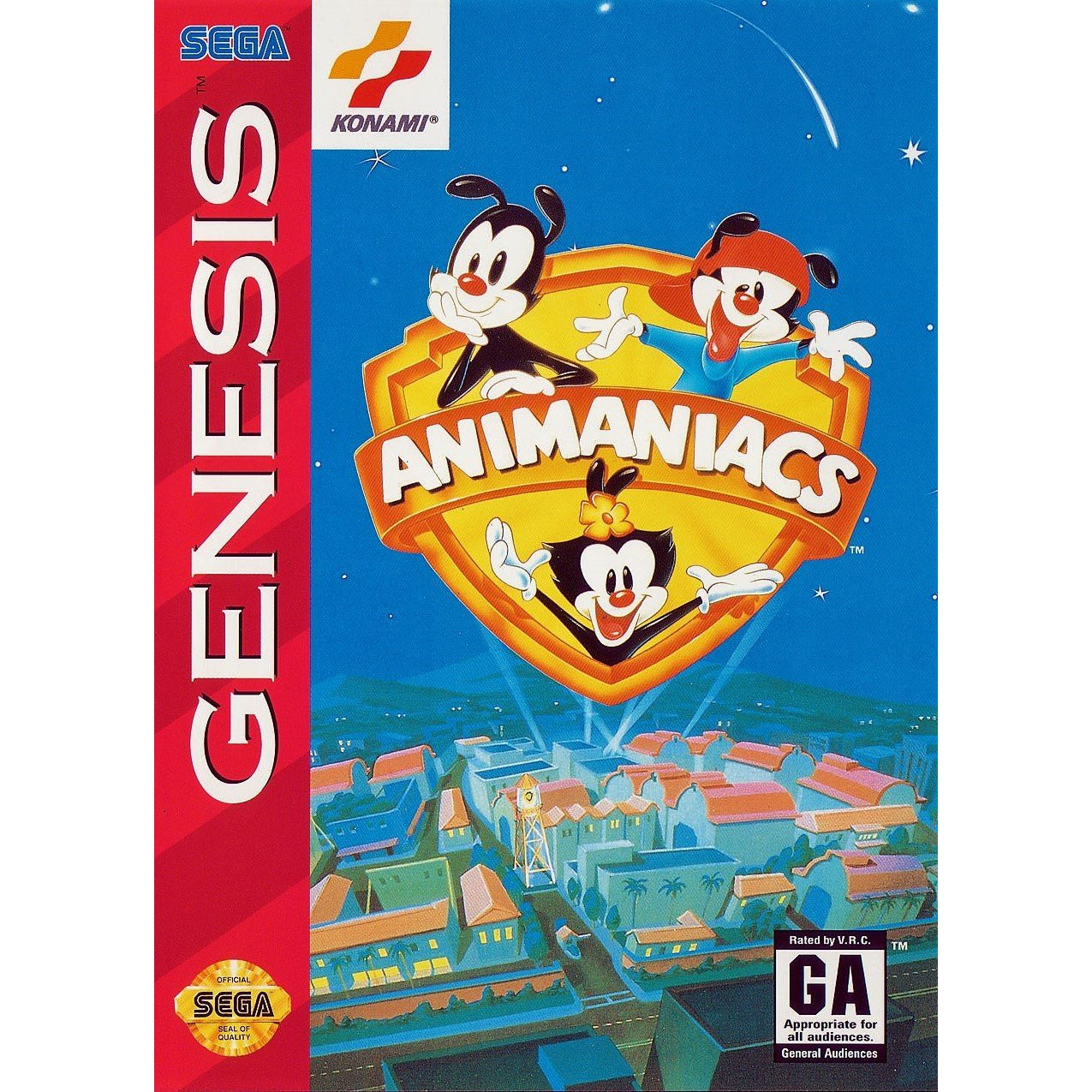 Animaniacs - Sega Genesis Game Complete - YourGamingShop.com - Buy, Sell, Trade Video Games Online. 120 Day Warranty. Satisfaction Guaranteed.