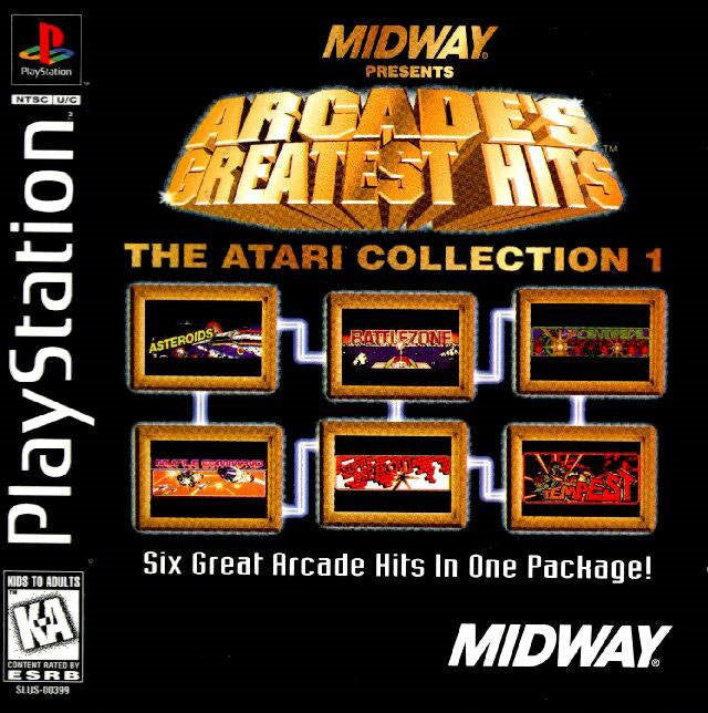 Arcade's Greatest Hits: The Atari Collection 1 - PlayStation 1 (PS1) Game