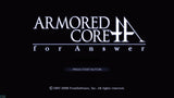 Armored Core: For Answer - PlayStation 3 (PS3) Game
