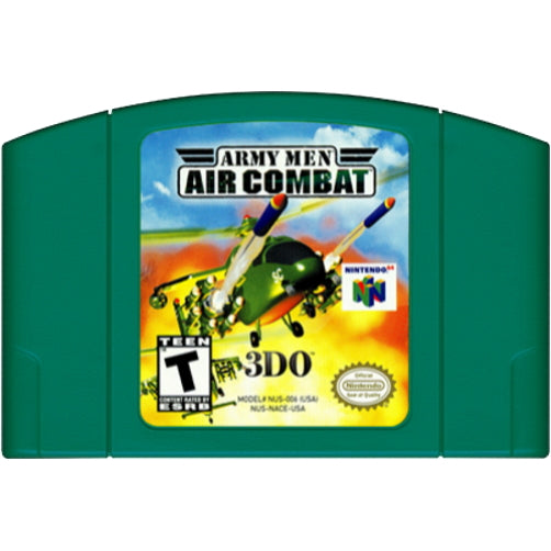 Army Men: Air Combat - Authentic Nintendo 64 (N64) Game Cartridge - YourGamingShop.com - Buy, Sell, Trade Video Games Online. 120 Day Warranty. Satisfaction Guaranteed.