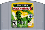 Army Men: Sarge's Heroes 2 (Gray Cart) - Authentic Nintendo 64 (N64) Game Cartridge