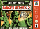 Army Men: Sarge's Heroes 2 (Gray Cart) - Authentic Nintendo 64 (N64) Game Cartridge