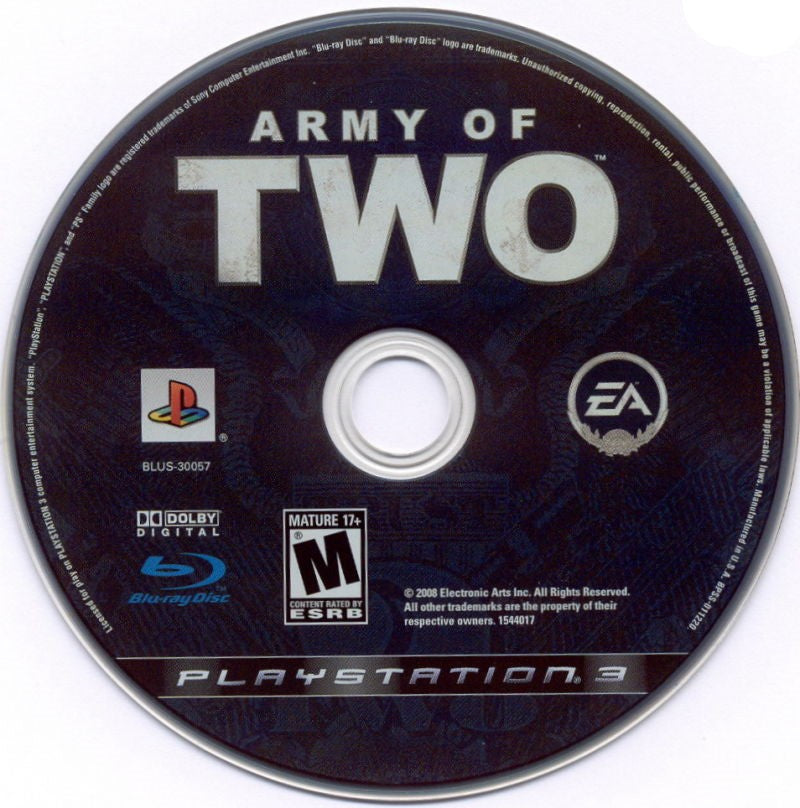 Army of Two - PlayStation 3 (PS3) Game