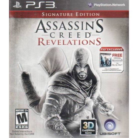 Assassin's Creed: Revelations (Signature Edition) - PlayStation 3 (PS3) Game - YourGamingShop.com - Buy, Sell, Trade Video Games Online. 120 Day Warranty. Satisfaction Guaranteed.