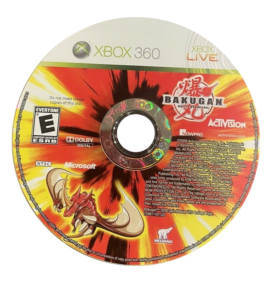 Bakugan: Battle Brawlers - Xbox 360 Game