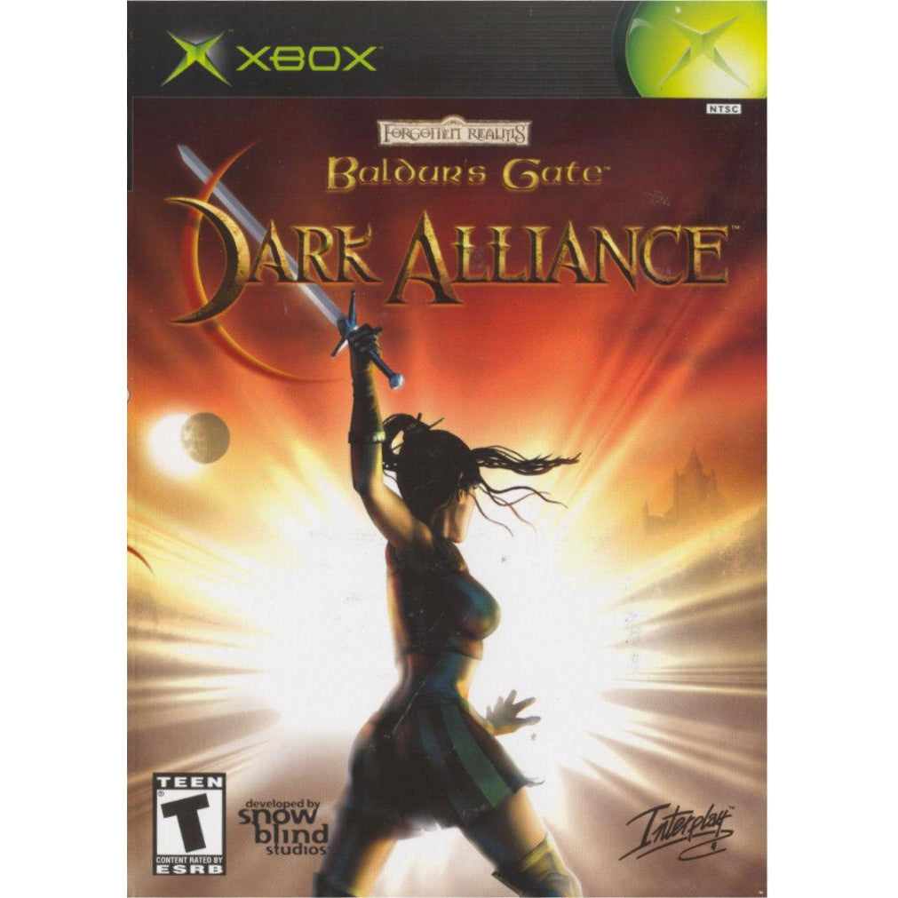 Baldur's Gate: Dark Alliance - Microsoft Xbox Game Complete - YourGamingShop.com - Buy, Sell, Trade Video Games Online. 120 Day Warranty. Satisfaction Guaranteed.