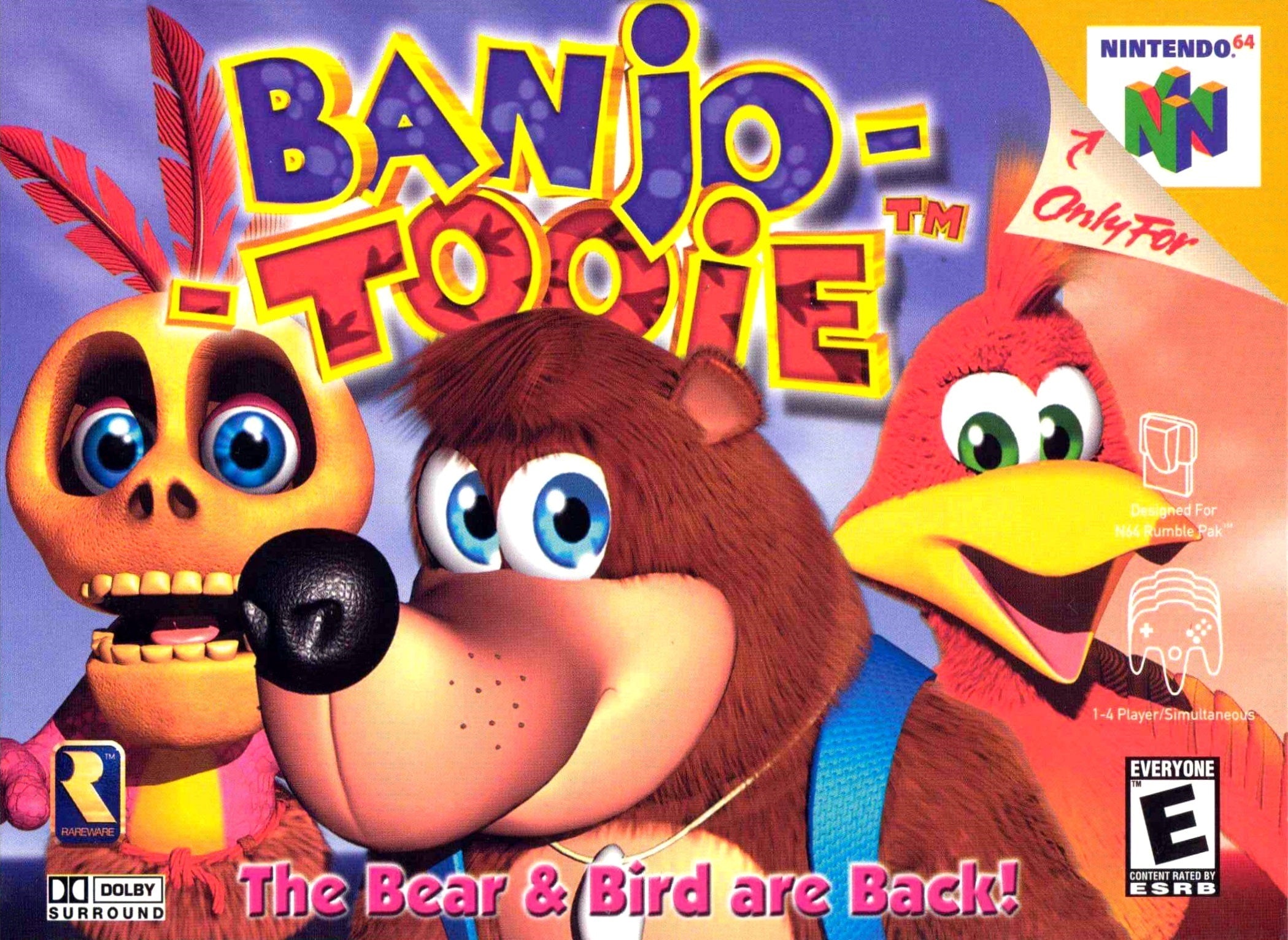 Banjo-Tooie - Authentic Nintendo 64 (N64) Game Cartridge