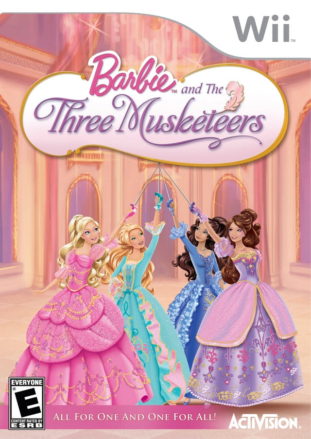 Barbie and the Three Musketeers - Nintendo Wii Game