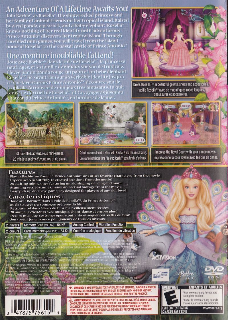 Barbie as The Island Princess - Playstation 2 Game