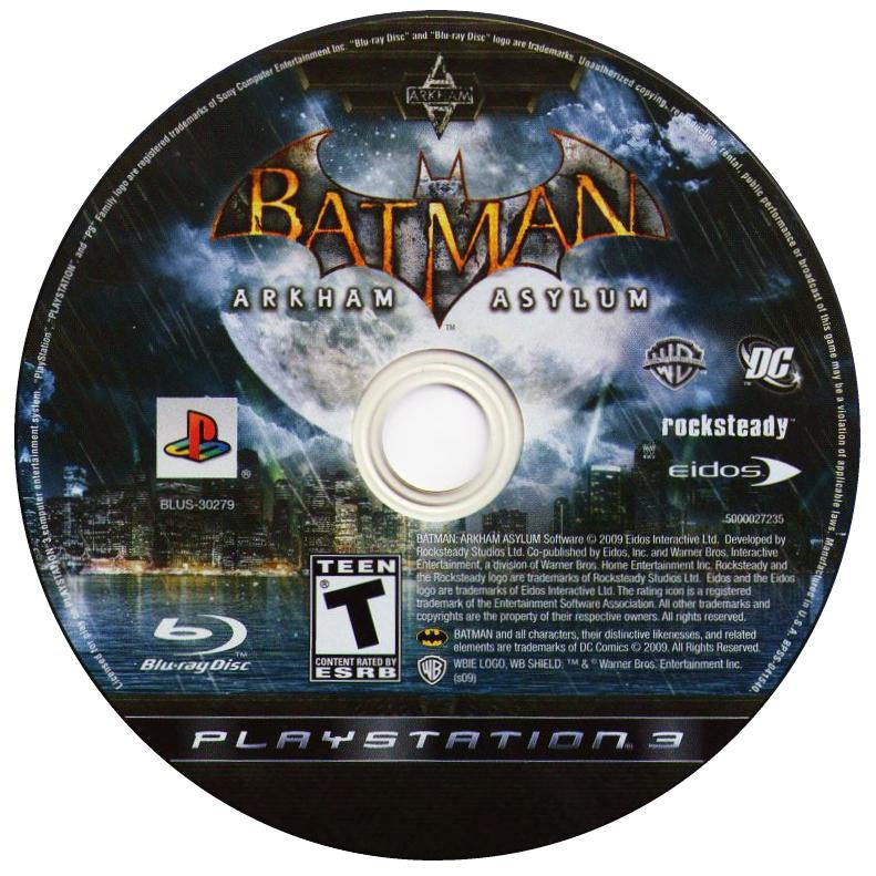 Batman: Arkham Asylum - PlayStation 3 (PS3) Game