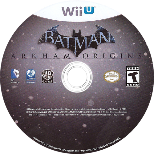 Batman: Arkham Origins - Nintendo Wii U Game