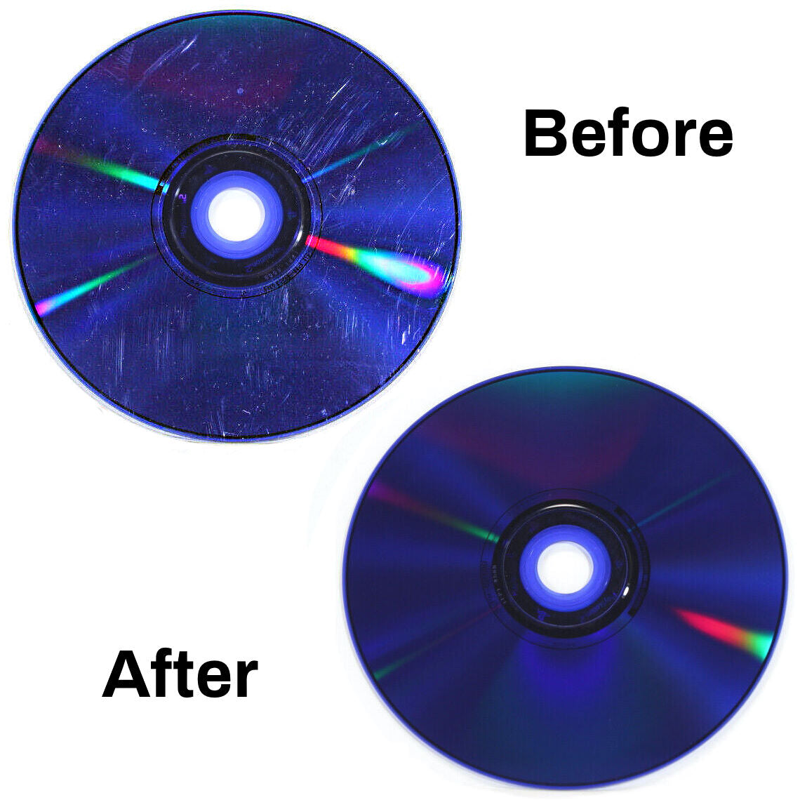 21 Discs - Professional Disc Repair - Scratch Removal Service