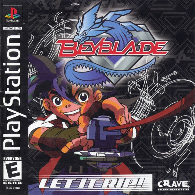 Beyblade: Let it Rip! - PlayStation 1 (PS1) Game