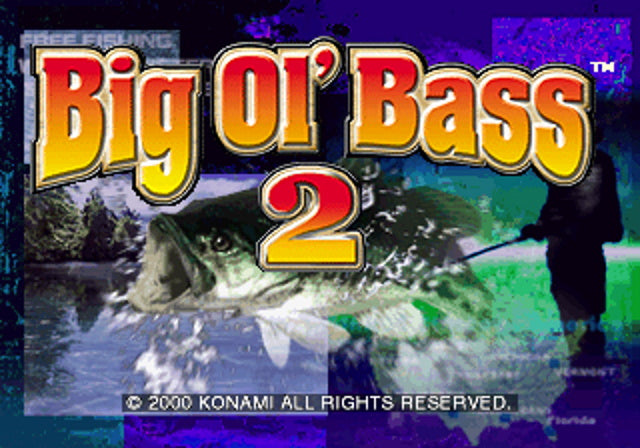 Big Ol' Bass 2 - PlayStation 1 (PS1) Game