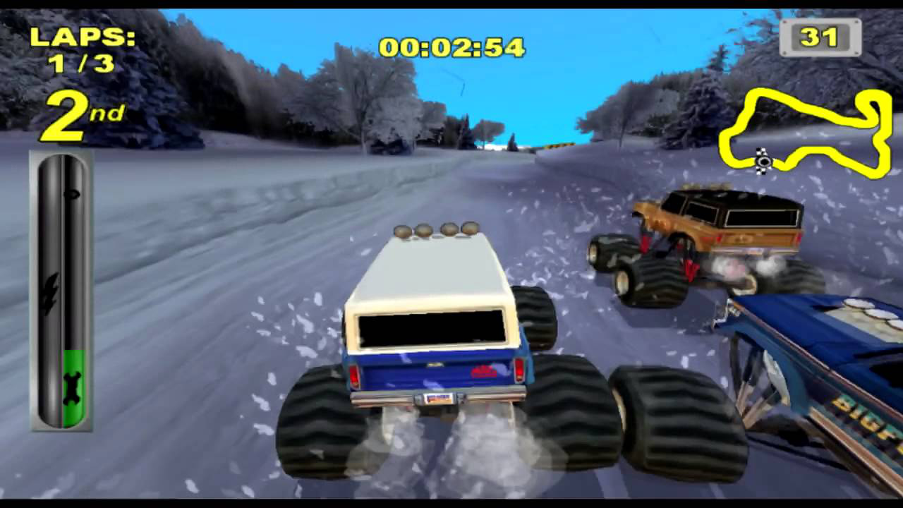 Bigfoot: Collision Course - Nintendo Wii Game