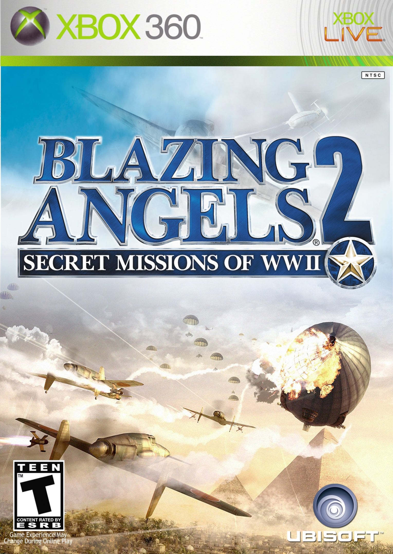 Blazing Angels 2: Secret Missions of WWII - Xbox 360 Game