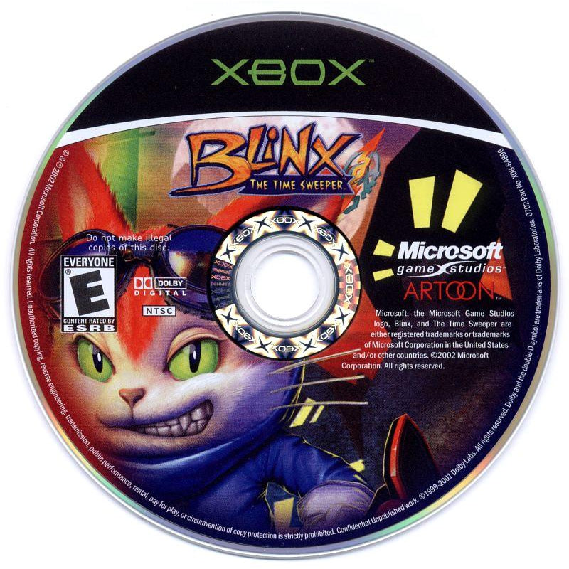 Blinx: The Time Sweeper - Microsoft Xbox Game