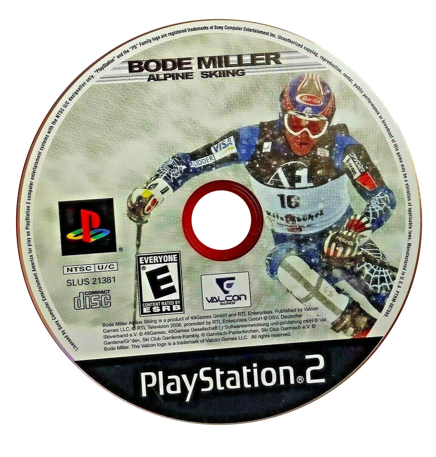 Bode Miller Alpine Skiing - PlayStation 2 (PS2) Game