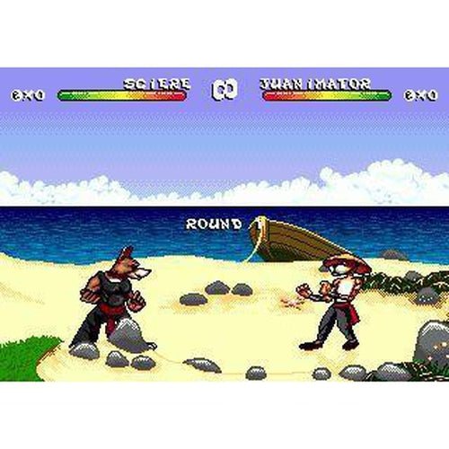Brutal: Paws of Fury - Sega Genesis Game Complete - YourGamingShop.com - Buy, Sell, Trade Video Games Online. 120 Day Warranty. Satisfaction Guaranteed.