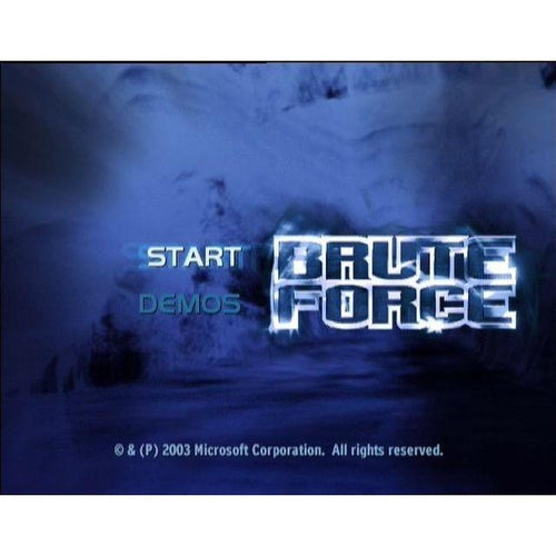 Brute Force - Microsoft Xbox Game Complete - YourGamingShop.com - Buy, Sell, Trade Video Games Online. 120 Day Warranty. Satisfaction Guaranteed.