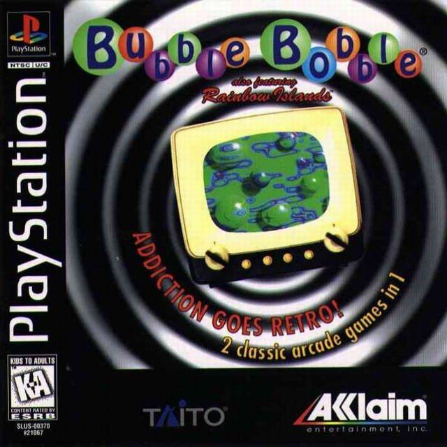 Bubble Bobble also featuring Rainbow Islands - PlayStation 1 (PS1) Game