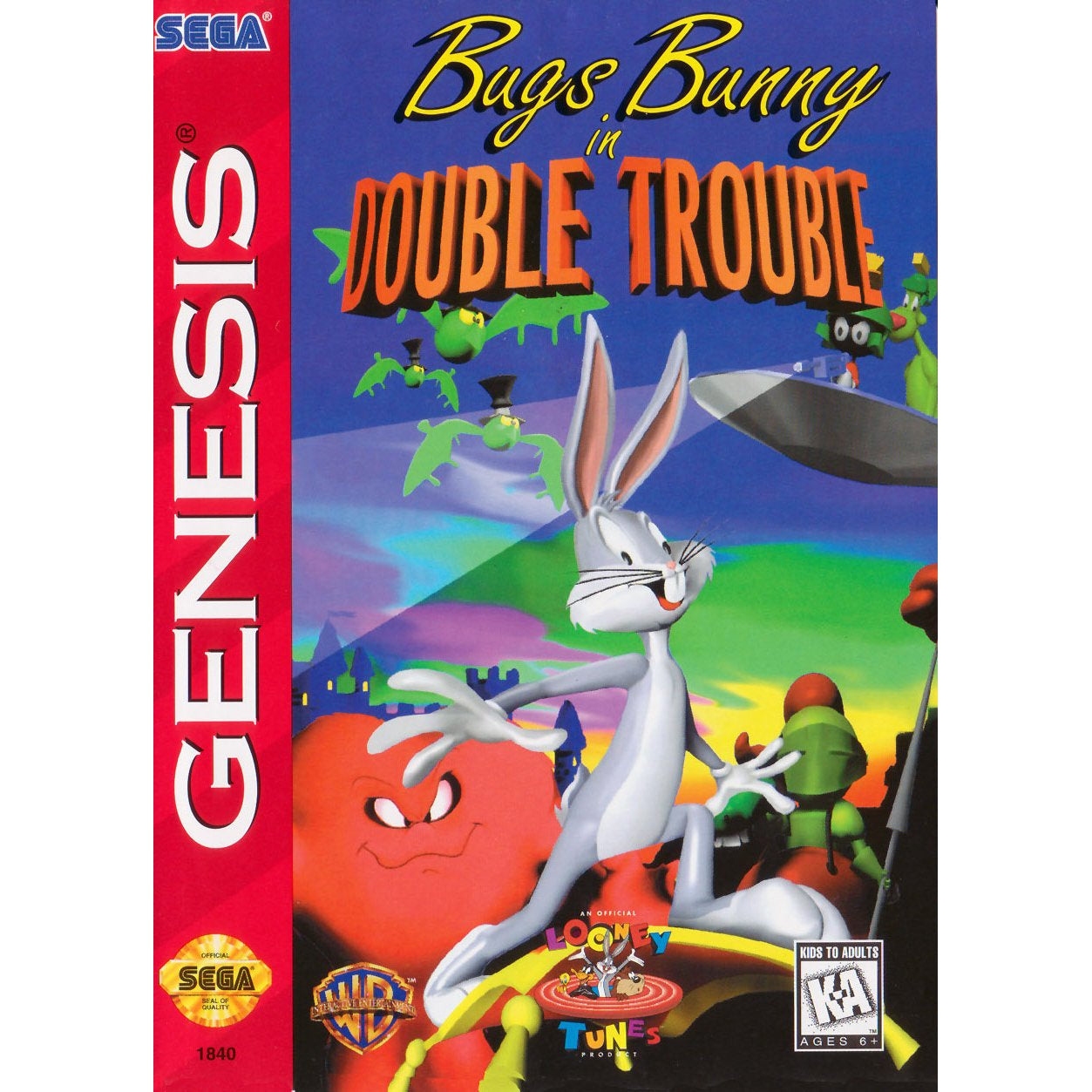 Bugs Bunny in Double Trouble - Sega Genesis Game