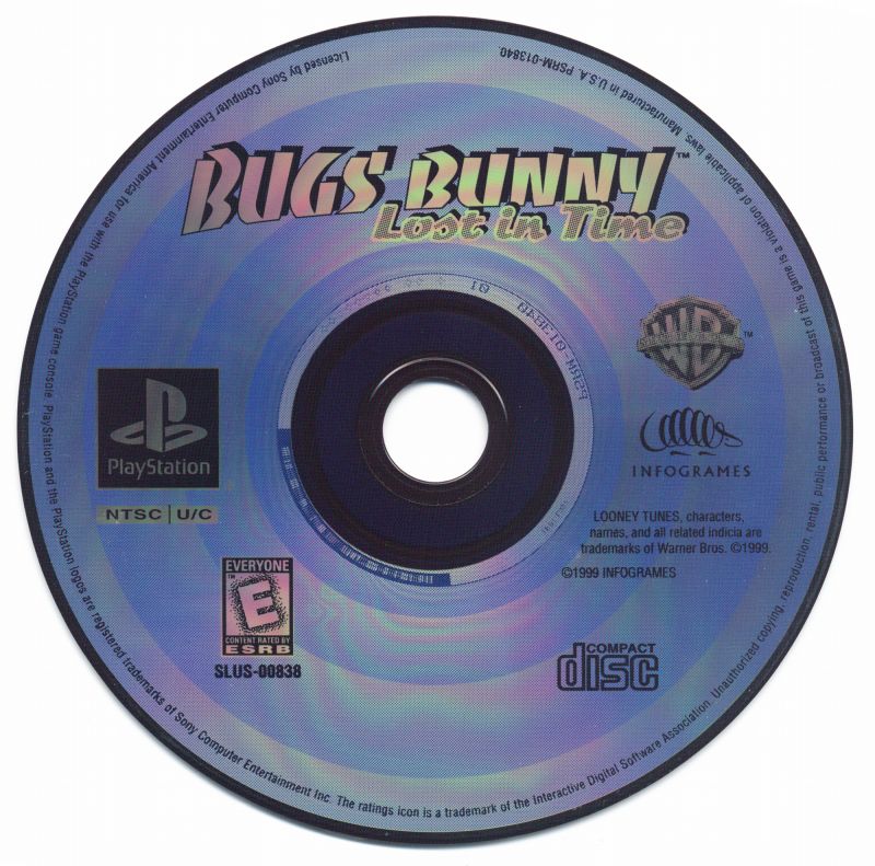 Bugs Bunny: Lost in Time - PlayStation 1 (PS1) Game