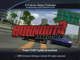 Burnout 3: Takedown (Greatest Hits) - PlayStation 2 (PS2) Game