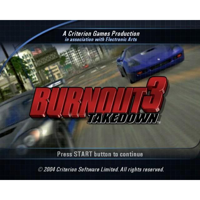 Burnout 3: Takedown (Platinum Hits) - Microsoft Xbox Game