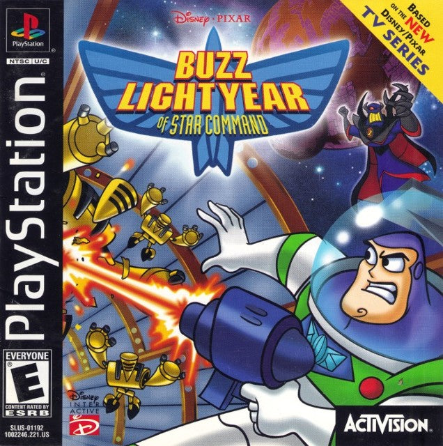 Buzz Lightyear of Star Command - PlayStation 1 (PS1) Game