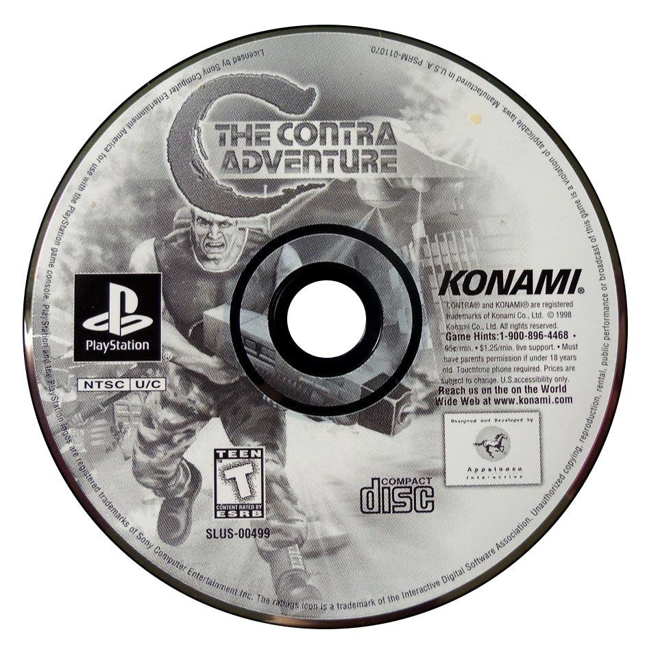 C: The Contra Adventure - PlayStation 1 (PS1) Game Complete - YourGamingShop.com - Buy, Sell, Trade Video Games Online. 120 Day Warranty. Satisfaction Guaranteed.
