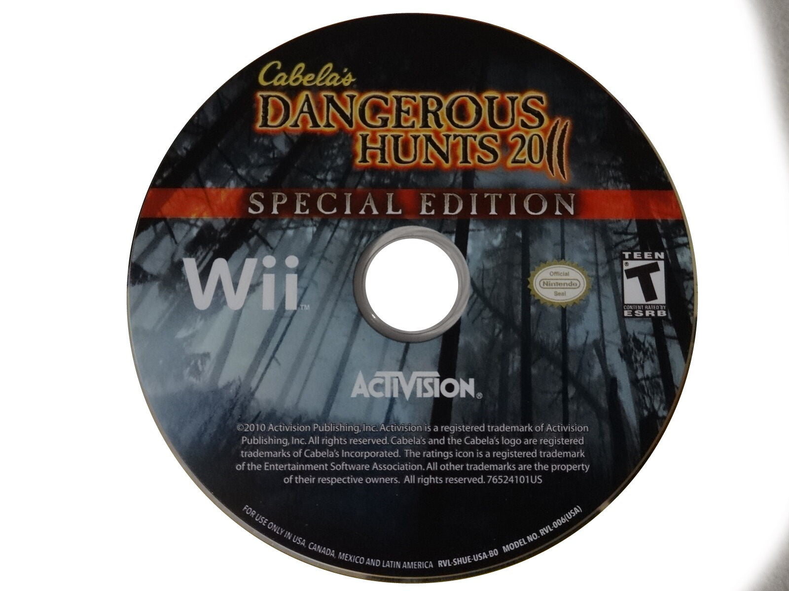 Cabela's Dangerous Hunts 2011: Special Edition - Nintendo Wii Game