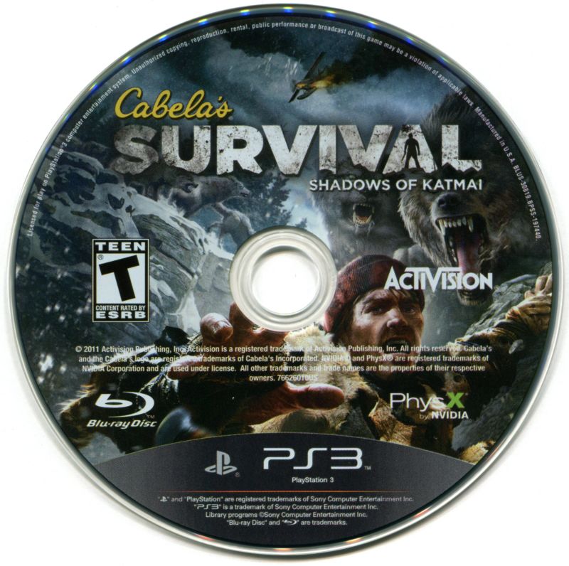Cabela's Survival: Shadows of Katmai - PlayStation 3 (PS3) Game