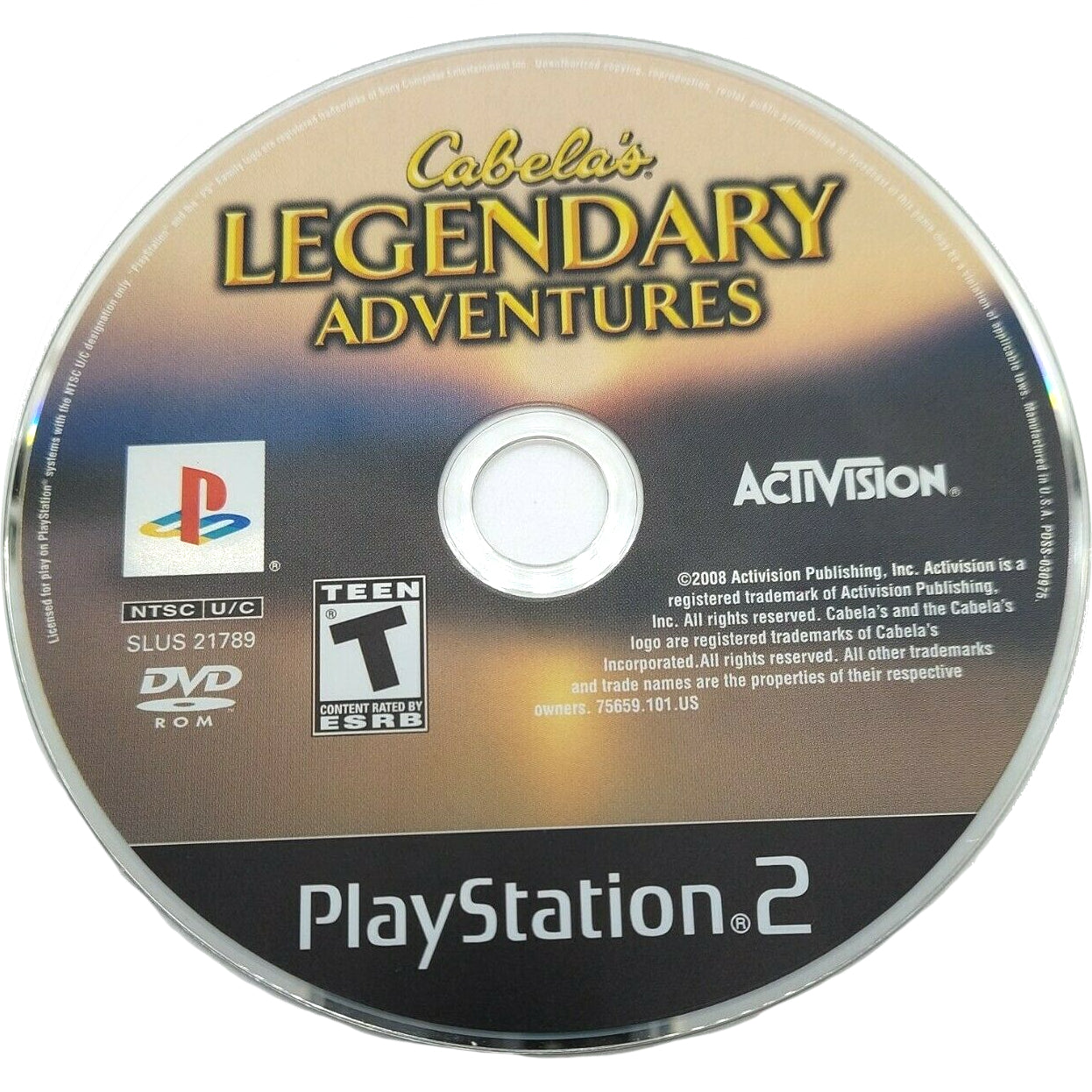 Cabela's Legendary Adventures - PlayStation 2 Game