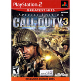Call of Duty 3 (Special Edition) (Greatest Hits) - PlayStation 2 (PS2) Game Complete - YourGamingShop.com - Buy, Sell, Trade Video Games Online. 120 Day Warranty. Satisfaction Guaranteed.