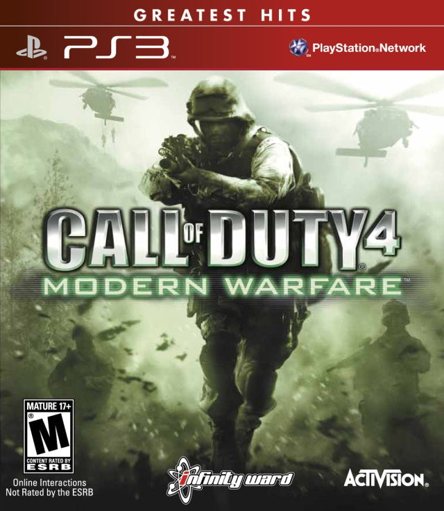 Call of Duty 4: Modern Warfare (Greatest Hits) - PlayStation 3 (PS3) Game