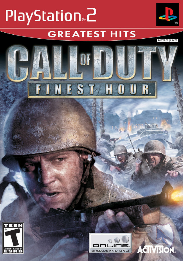 Call Of Duty Finest Hour (Greatest Hits) - PlayStation 2 (PS2) Game